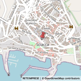 Mappa Corso Vittorio Emanuele, 113, 92019 Sciacca, Agrigento (Sicilia)