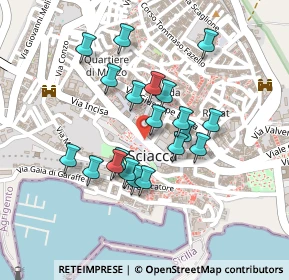 Mappa Via Venezia, 92019 Sciacca AG, Italia (0.21)