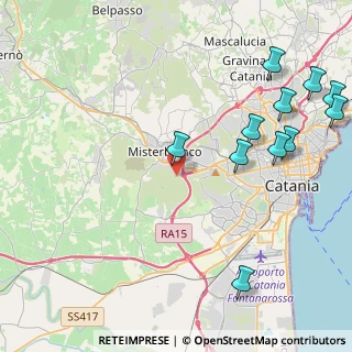 Mappa Strada Cardillo, 95045 Misterbianco CT, Italia (6.07455)