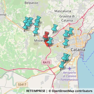 Mappa Strada Cardillo, 95045 Misterbianco CT, Italia (4.08529)