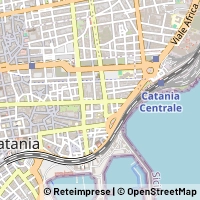 Mapa Catania