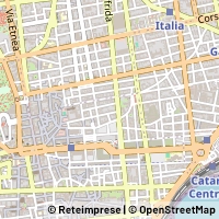 Kaart Catania