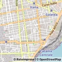 Karte Catania