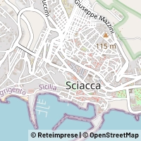 Kaart Sciacca