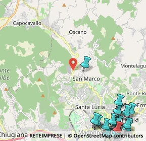 Mappa Strada S. Marco - Cenerente, 06131 Perugia PG (3.7935)