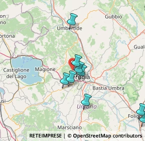 Mappa Strada S. Marco - Cenerente, 06131 Perugia PG (31.54444)