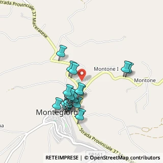 Mappa Via Giorgione, 63833 Montegiorgio FM, Italia (0.411)