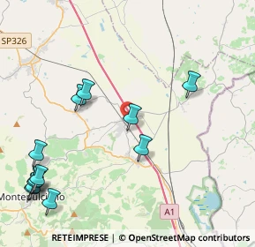 Mappa Via Monza, 53045 Montepulciano SI, Italia (5.52167)