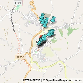 Mappa Via Bongiovanni, 62032 Camerino MC, Italia (0.4845)