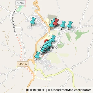 Mappa Via Bongiovanni, 62032 Camerino MC, Italia (0.65278)
