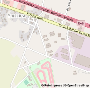 Mappa Via del Commercio, 06063 Magione PG, Italia (0.17692)