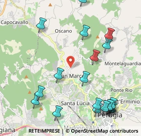 Mappa Strada dei Conservoni, 06100 Perugia PG, Italia (2.767)