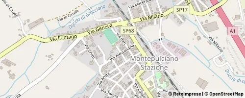 Mappa Montepulciano