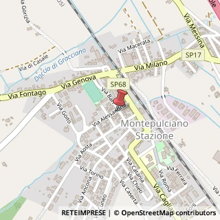 Mappa Via Bari, 31, 53045 Montepulciano, Siena (Toscana)