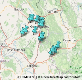 Mappa 06025 Nocera Umbra PG, Italia (11.2115)