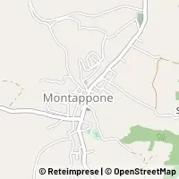 Hartă Montappone