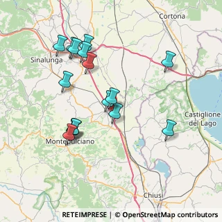 Mappa Via Pavia, 53045 Montepulciano SI, Italia (7.83063)