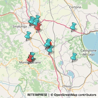 Mappa Via della Macchia, 53045 Montepulciano SI, Italia (7.73133)