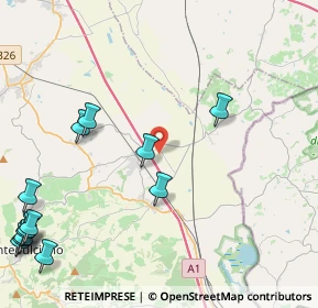 Mappa Via della Macchia, 53045 Montepulciano SI, Italia (6.35923)