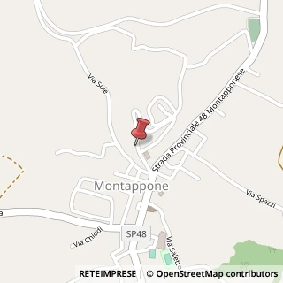 Mappa Via Giacomo Leopardi, 17, 63835 Montappone, Fermo (Marche)
