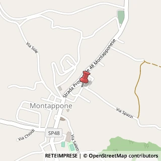 Mappa Via don luigi sturzo 8, 63020 Montappone, Fermo (Marche)