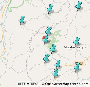 Mappa Borgo XX Settembre, 63835 Montappone FM, Italia (4.62364)