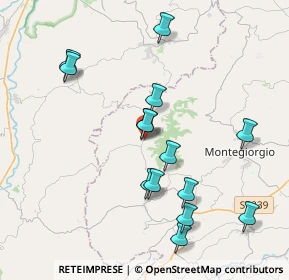 Mappa Borgo XX Settembre, 63835 Montappone FM, Italia (4.04643)