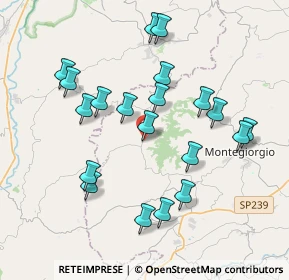 Mappa Borgo XX Settembre, 63835 Montappone FM, Italia (3.9255)