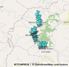 Mappa Borgo XX Settembre, 63835 Montappone FM, Italia (1.035)