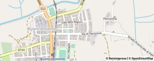 Mappa Buonconvento