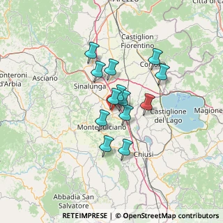 Mappa Via II Giugno, 53045 Montepulciano SI, Italia (10.23154)