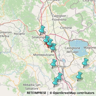 Mappa Via II Giugno, 53045 Montepulciano SI, Italia (22.00167)