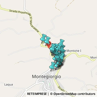 Mappa Montegiorgio, 63833 Montegiorgio FM, Italia (0.33103)