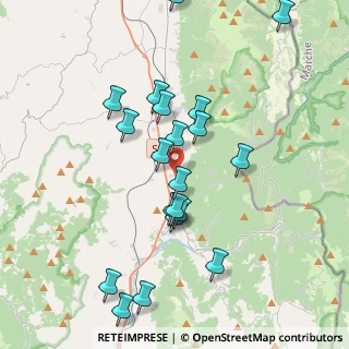Mappa Vocabolo Parrano, 06025 Nocera Umbra PG, Italia (4.091)