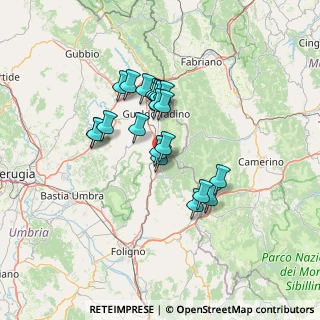 Mappa Vocabolo Parrano, 06025 Nocera Umbra PG, Italia (11.131)