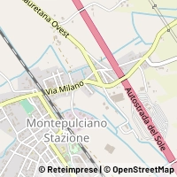 Kartta Montepulciano