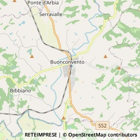 Mappa Buonconvento