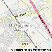 Kartta Montepulciano