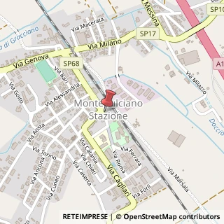 Mappa Piazza Europa, 4, 53045 Montepulciano, Siena (Toscana)