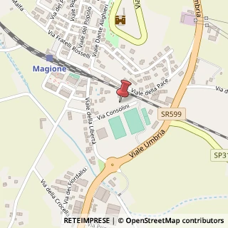Mappa Via Consolini Adolfo, 1D, 06063 Magione PG, Italia, 06063 Magione, Perugia (Umbria)