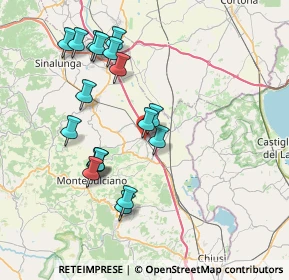 Mappa Via Asti, 53045 Montepulciano SI, Italia (7.77056)