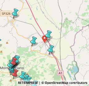 Mappa Via Asti, 53045 Montepulciano SI, Italia (7.0145)