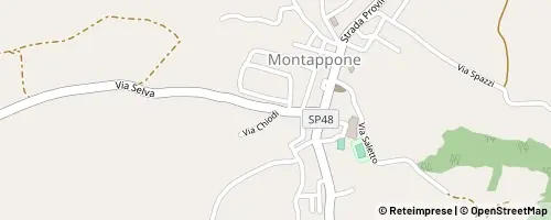 Mappa Montappone