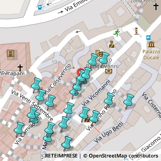 Mappa Piazza Giuseppe Garibaldi, 62032 Camerino MC, Italia (0.06957)