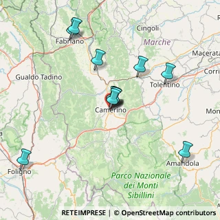 Mappa Piazza Giuseppe Garibaldi, 62032 Camerino MC, Italia (13.74667)
