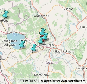 Mappa Via Marco Minghetti, 06131 Perugia PG, Italia (41.84727)