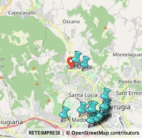 Mappa Via Marco Minghetti, 06131 Perugia PG, Italia (2.959)