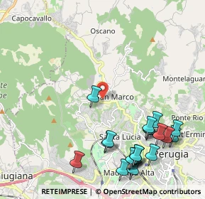 Mappa Via Marco Minghetti, 06131 Perugia PG, Italia (2.7155)