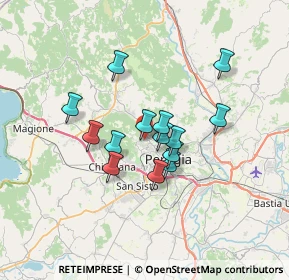 Mappa Via Marco Minghetti, 06131 Perugia PG, Italia (5.31571)