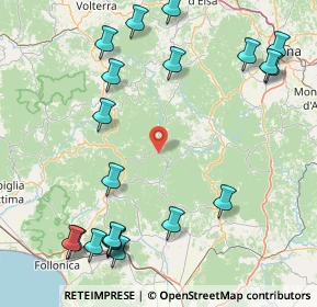 Mappa Via del Romito, 58026 Montieri GR, Italia (22.5215)